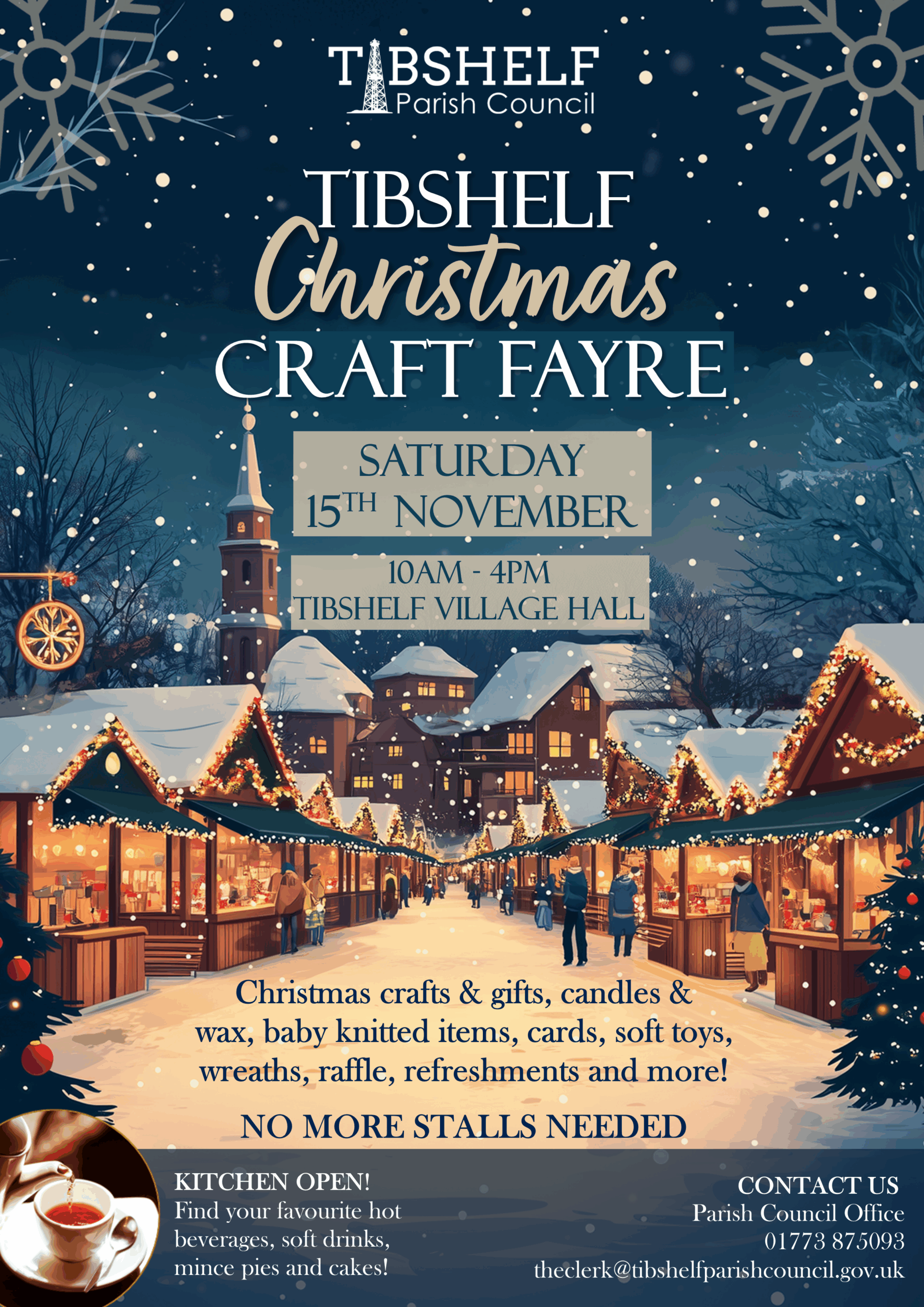 Christmas Craft Fayre Poster v.4 Notice of Casual Vacancy