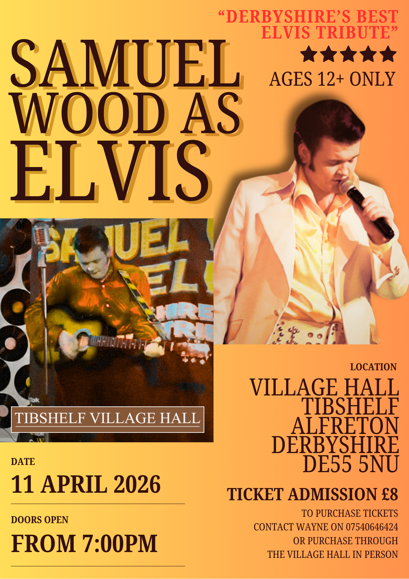 Samuel Wood as Elvis